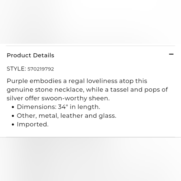 NWT Chico's Willa Pendant Necklace - Picture 13 of 14